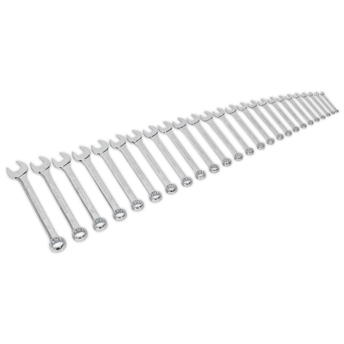 Sealey Siegen Combination Spanner Set 25pc S0564