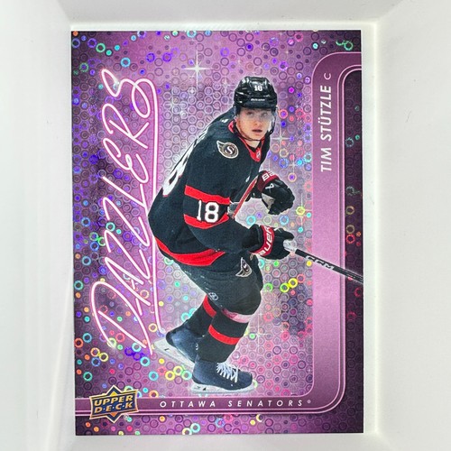 24/25 UD Extended Ottawa Senators Tim Stutzle Dazzlers Pink Karte #DZ-136