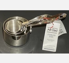 ALL-CLAD Stainless Steel Measuring Cup Set, 4-Piece