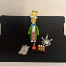 Figura suelta interactiva de los simpson wos profesor frink