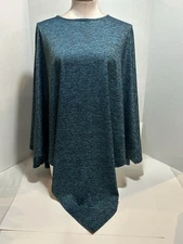 Lightweight Teal Shaw Beautiful Flowly Coverage One-Size-Fits-All