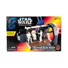 Kenner Star Wars Power of the Force Detention Block Rescue VG Mint