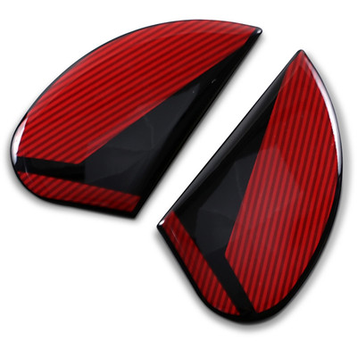 Icon 0133-1215 Side Plate for Airform Helmets Conflux Red