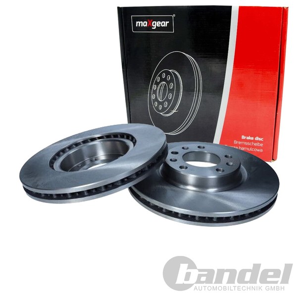 2X Maxgear Bremsscheiben 283Mm BelÜFtet Vorne Passend FüR Peugeot 308 | 19-4680-image