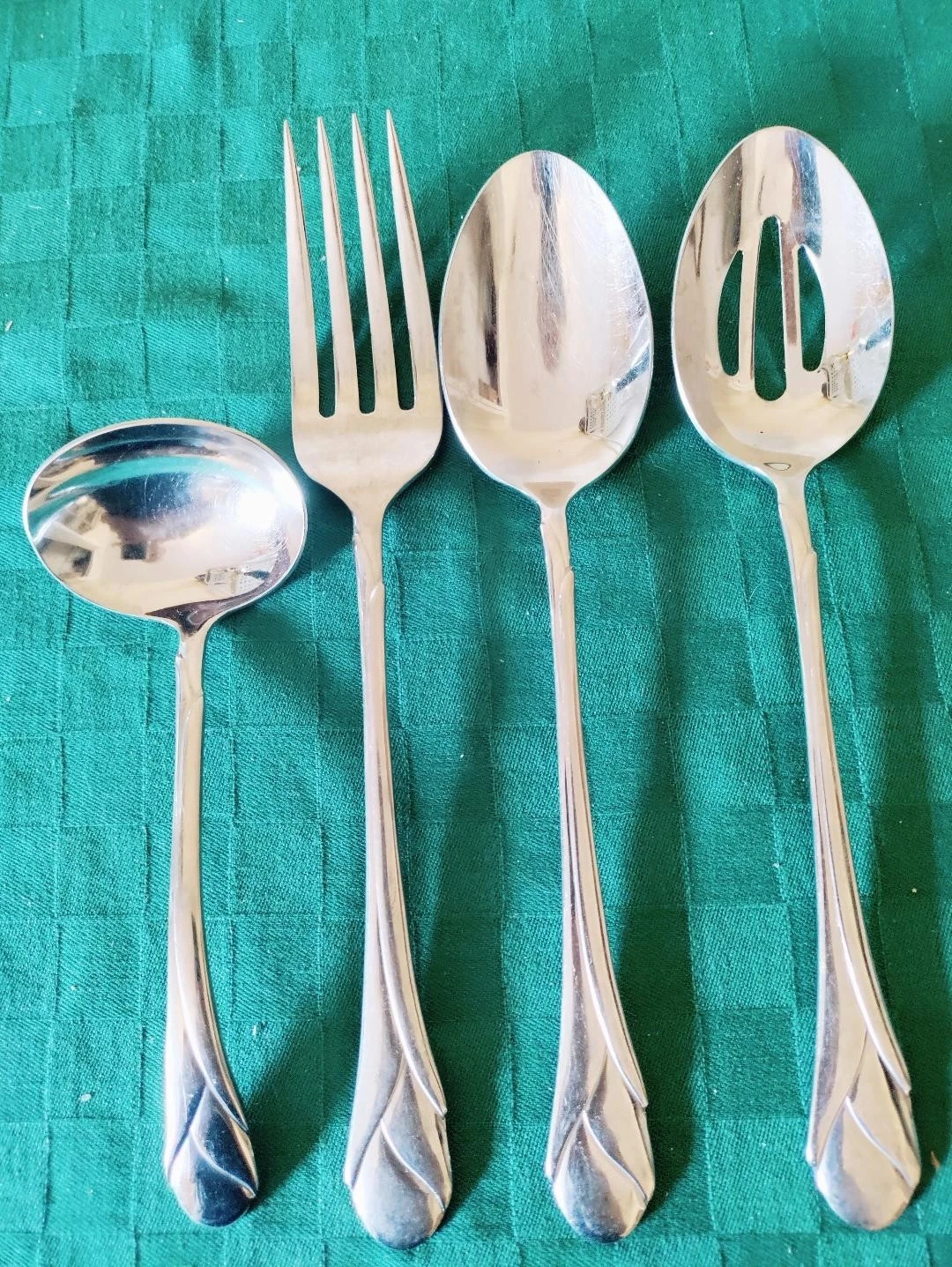 MIKASA "Sweet Pea" Gerald Patrick Stainless Serving Pcs EXC -YOU CHOOSE -