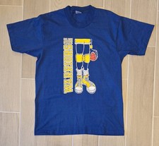 Vintage 80's Golden State Warriors Shirt Single-Stitch Swingster Size Large USA 