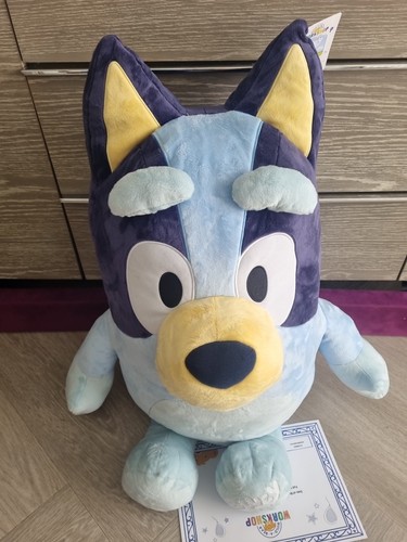 Bluey Build A BEAR Giant Bluey BNWT - Picture 3 of 10