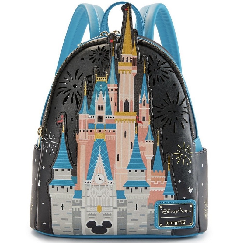 Cinderella Castle Light-Up Loungefly Mine Backpack Walt Disney World