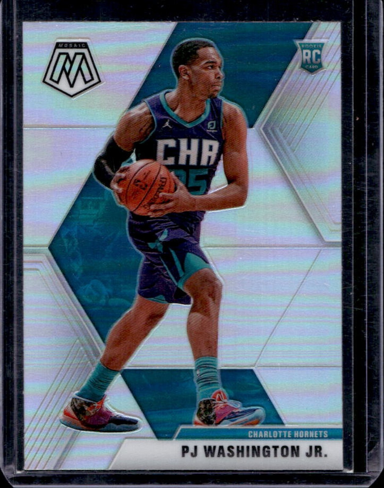 2019-20 Panini Mosaic PJ Washington Jr. RC Silver Rookie #213 Hornets