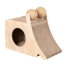 SALE    Cat House Scratcher D Shaped Corrugated Cardboard for Cats