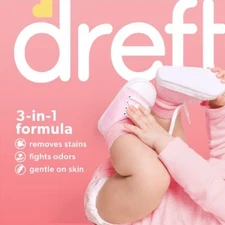 Dreft Original Stage 1: Newborn Hypoallergenic HE Liquid Laundry Detergent
