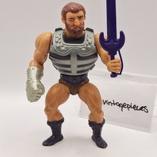 Vtg FISTO Motu Masters Of The Universe He-Man Action Figure Complete Z-22