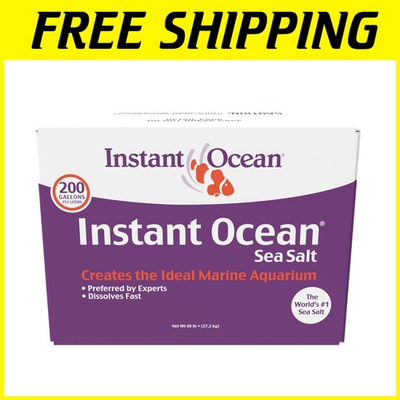 #ad Marine Fish Tank Sea Salt Nitrate amp; Phosphate Free $136.79