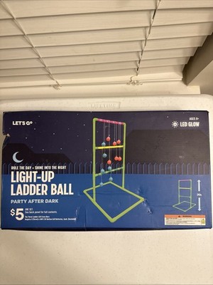 Light-up Ladder Ball Game Set, Backyard Toss Outdoor/Indoor Brand New And Sealed