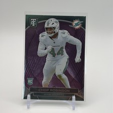 2024 Totally Certified Chop Robinson Purple Rookie RC Miami Dolphins