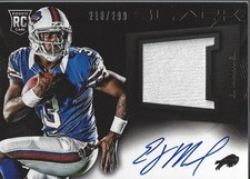 EJ Manuel Signs Exclusive Autographed Memorabilia Deal with Panini Authentic 19