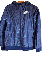 Nike Swoosh Children's Size Large Loose Fit Hooded Windbreaker