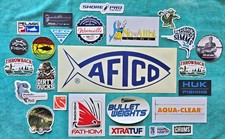 25 - Different Authentic - Sport Fishing Decals Lot - Offshore Vinyl Stickers 25 - Different Authentic - Sport Fishing Decals Lot - Offshore Vinyl Stickers