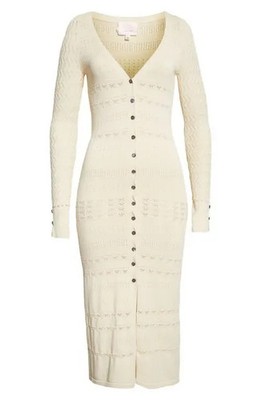 Cinq à Sept  brinley cardigan alabaster size Large MSRP $455
