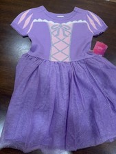 Girls Disney Princess Rapunzel Dress Tulle NWT Small 6/6x