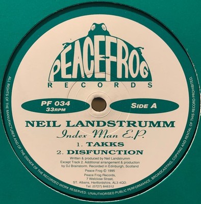 Neil Landstrumm - Index Man E.P., 12'', (Vinyl)