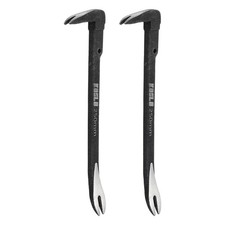 2 St&uuml;ck Rehfu&szlig; 10" Kohlenstoffstahl schwarz
