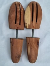 Mens Allen Edmonds Wooden Cedar Shoe Tree Stretcher Size Large Made In USA