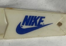 Vintage Nike Swoosh Logo Plastic Shoehorn 5  Retro 1980s Style Shoe Horn