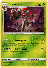 Trevenant - 7/145 - Guardians Rising - Reverse Holo