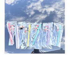 Disney Mickey Minnie Mouse Character Pens Assorted Colors Set of 6