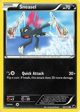 Sneasel 65/116 Plasma Freeze Pokemon NM