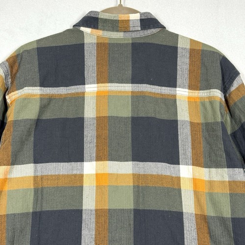 SITKA Shirt Mens Medium Ashland Plaid Lightweight Flannel Outdoor Stretch Pocket - Picture 10 of 14