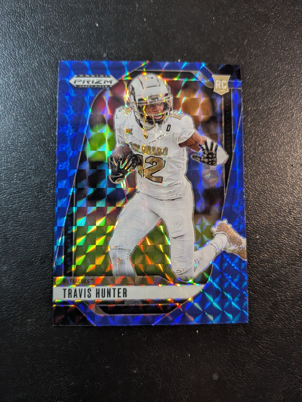 2025 Panini Prizm Draft Picks - Travis Hunter #21 Blue Finite /89