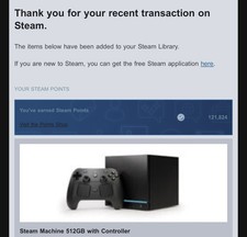 Valve Steam Machine 512GB with Steam Controller (SHIPS AS SOON AS IT ARRIVES)