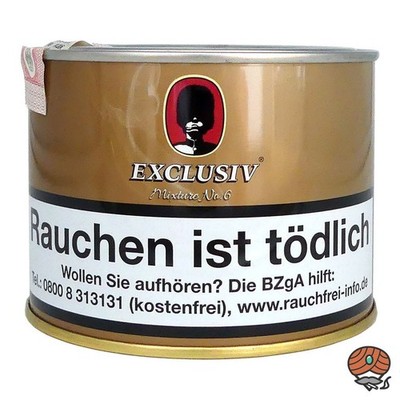 EXCLUSIV Mixture No. 6 Pfeifentabak / Tabak 100g Dose