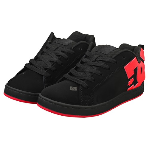 DC Shoes Court Graffik Damen-Skatesneaker in Schwarz Pink – 7 US - Bild 8 von 8