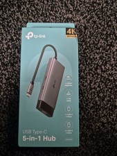 TP-Link UH5020C 5 in 1 USB C to Hub 4K HDMI Multiport Adapter Docking Station