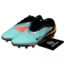 Nike Phantom 6 Low Elite AG Soccer Cleats Chrome Black IH3862-001 Unisex