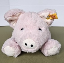 STEIFF 'Piko' Soft Cuddly Friends Pink Piglet Pink SOFT TOY PLUSH 063978 VGC 11  