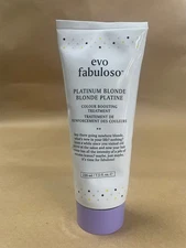 EVO FABULOSO Platinum Blonde COLOUR BOOSTING TREATMENT 7.5 oz / 220ml BEST DEAL!