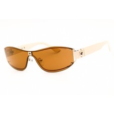 Guess Women's Sunglasses Shielded Gold Metal Full Rim Frame GU00263 32G