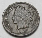 1907 INDIAN HEAD CENT,FULL LIBERTY, VERY NICE COIN!!!!(A2)