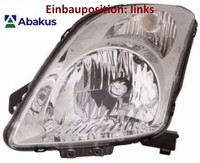 Abakus 218-1134L-LD-E1 Hauptscheinwerfer Links Scheinwerfer FüR Suzuki