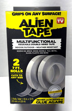 Alien Tape  Double Sided  Multi-Surface  Tape  14 ft  FREE SHIPPING