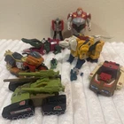 Vintage TRANSFORMERS G1 Lot Pretender Hardhead Wrek Gar Weirdwolf 1987