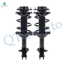 Pair 2 Front L-r Quick Complete Strut-coil Spring For 2012-2016 Subaru Impreza