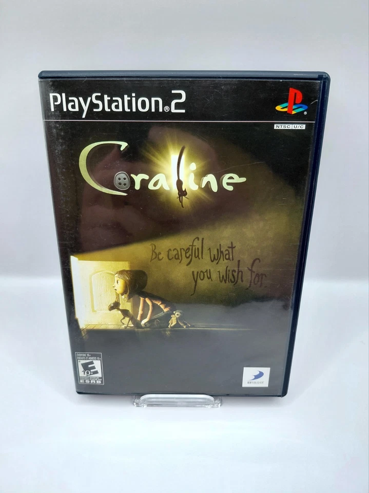 Coraline (Sony PlayStation 2, 2009) Complete CIB - Image 2 of 4