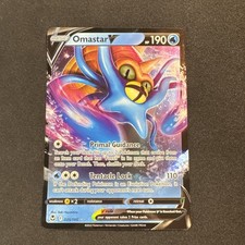 Omastar V 035/195 Swsh12: Sword & Shield - Silver Tempest Holo Pokemon