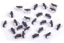 25Pcs AC 1A 125V 3Pin SPDT Limit Micro Switch Long Hinge Lever Arduino CYT1073