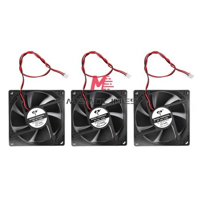 8010/8015/8020/8025 DC5/12/24V 2Wires 8CM Cooling Fan USB Computer Case Cooler #
